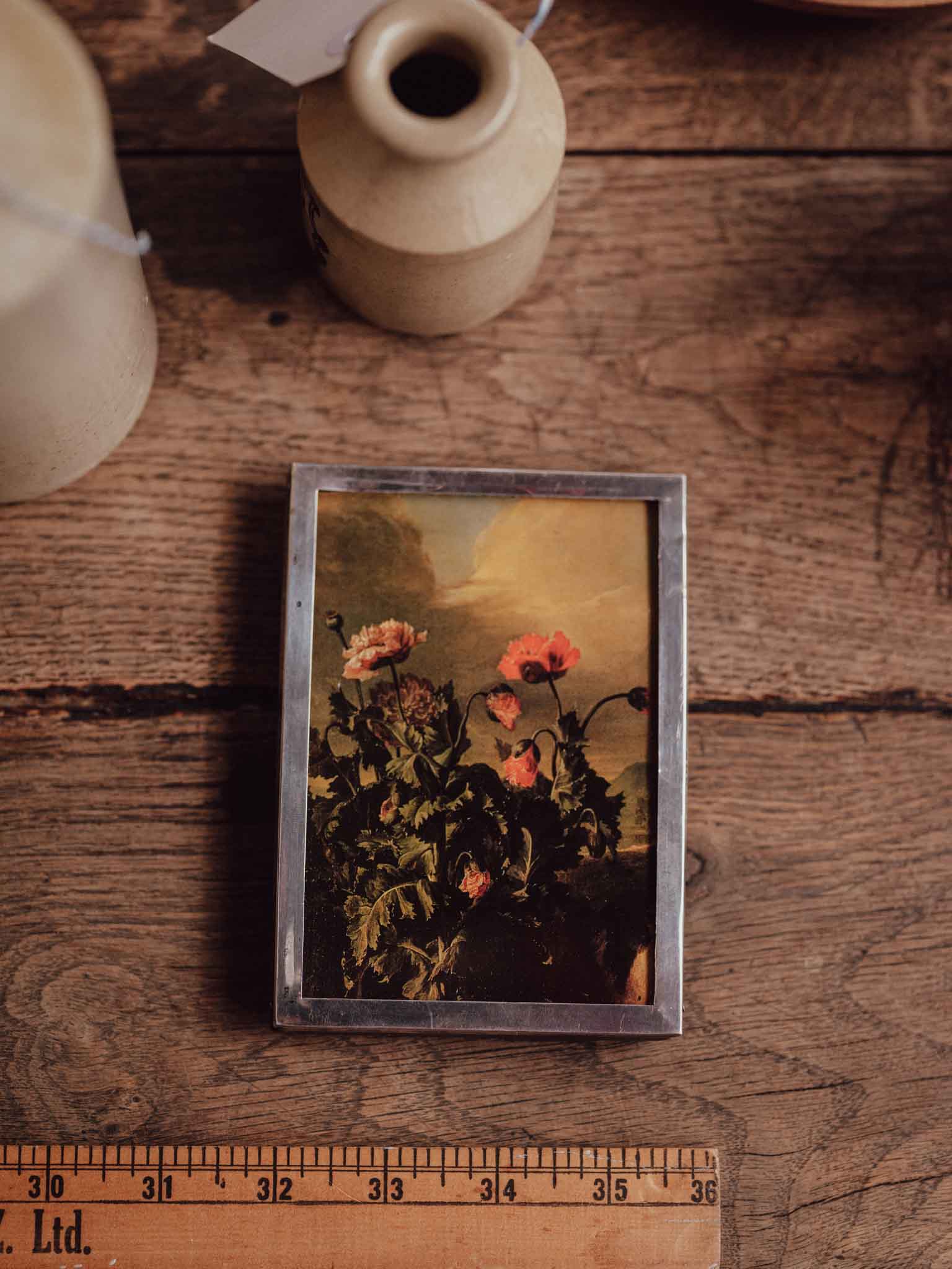 Antique Hallmarked Silver Photograph Frame
