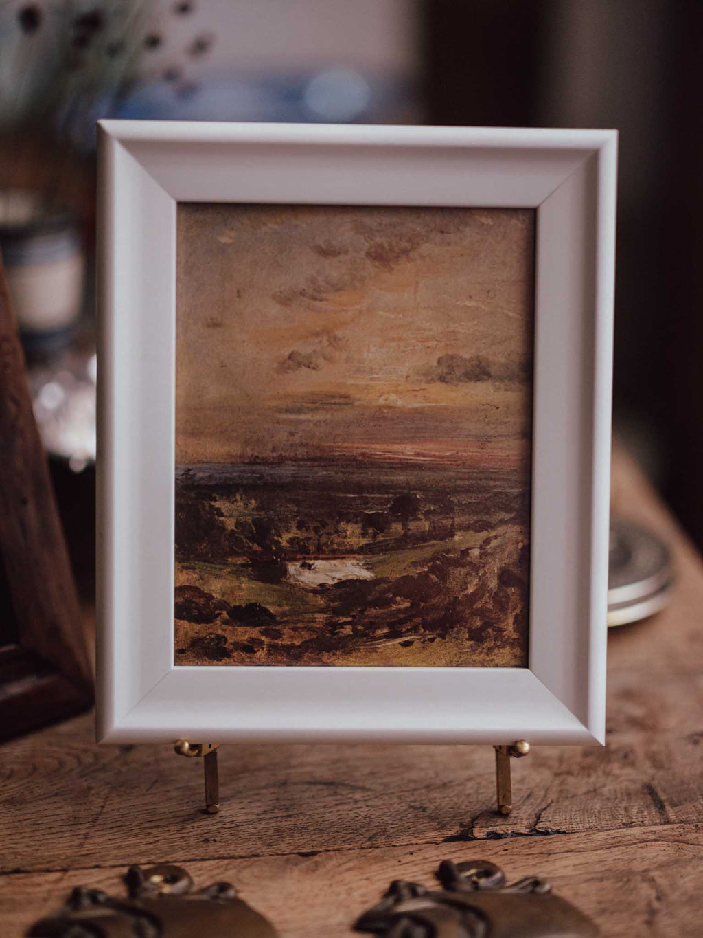 Framed Constable Landscape Reproduction Print