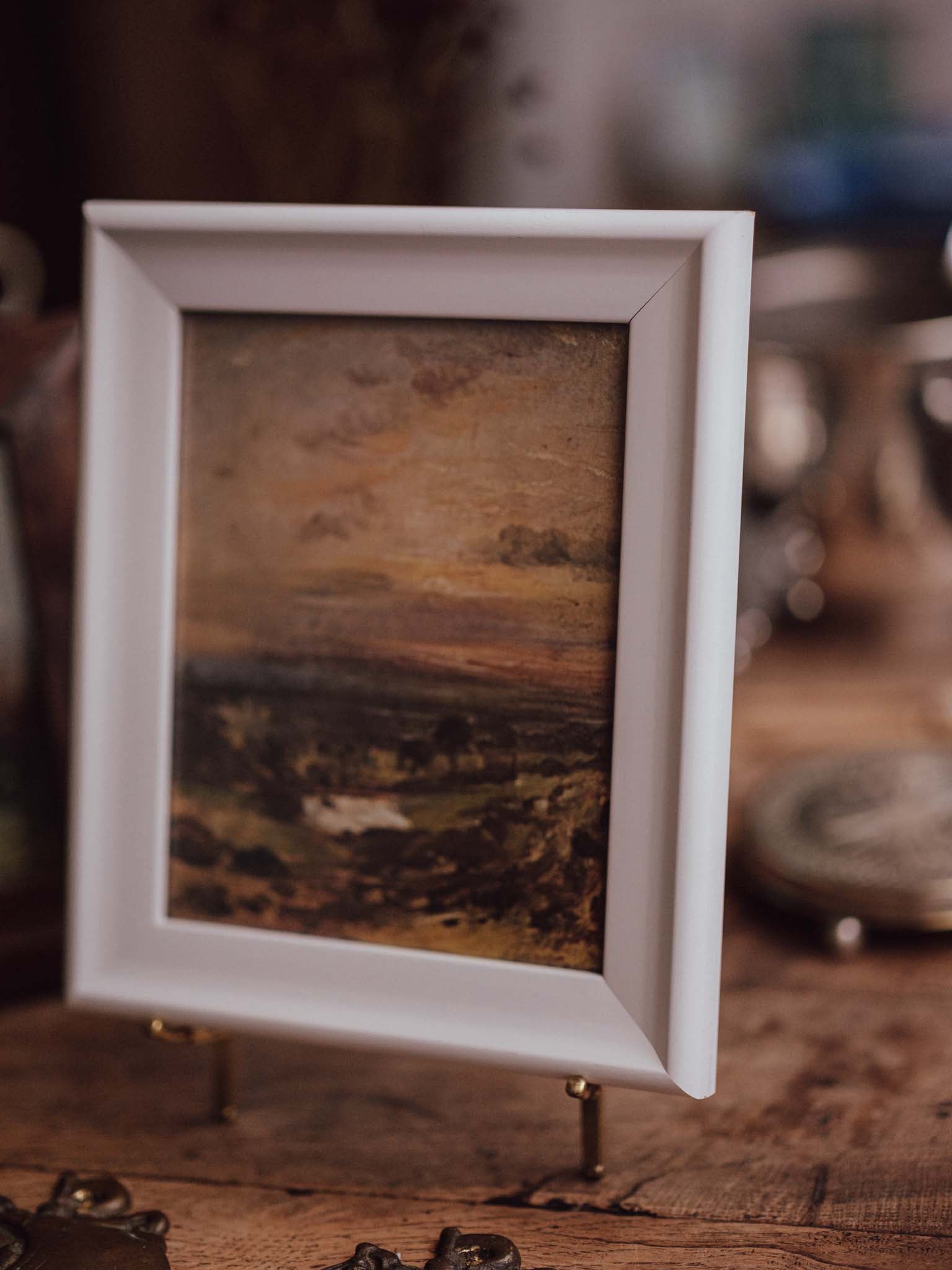 Framed Constable Landscape Reproduction Print