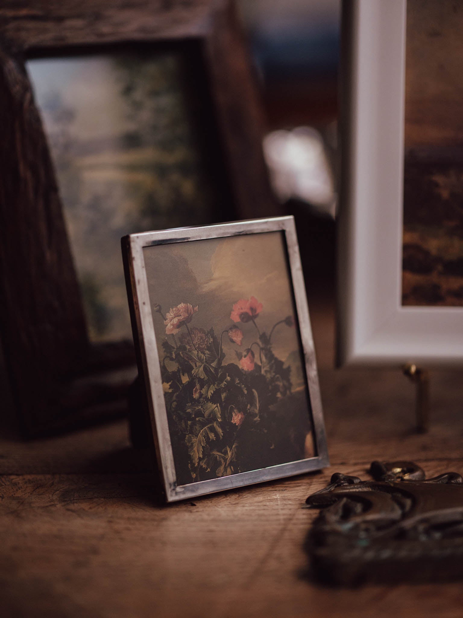Antique Hallmarked Silver Photograph Frame