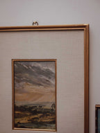 Framed Constable Branch Hill Pond Print in Vintage Gilt Frame