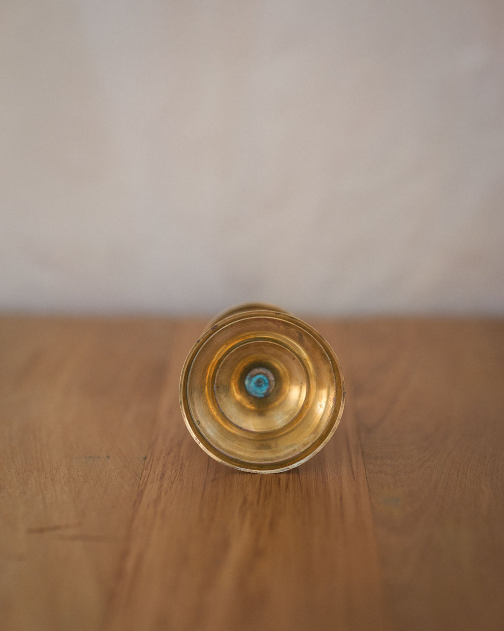 Vintage Solid Brass Candlestick