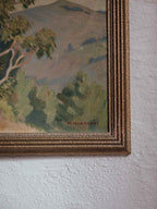 Muriel Harkness Oil Painting "The Blue Gum Tree"