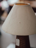 Vintage Woven Cane Table Lamp