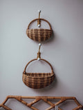 Pair of Vintage Woven Baskets