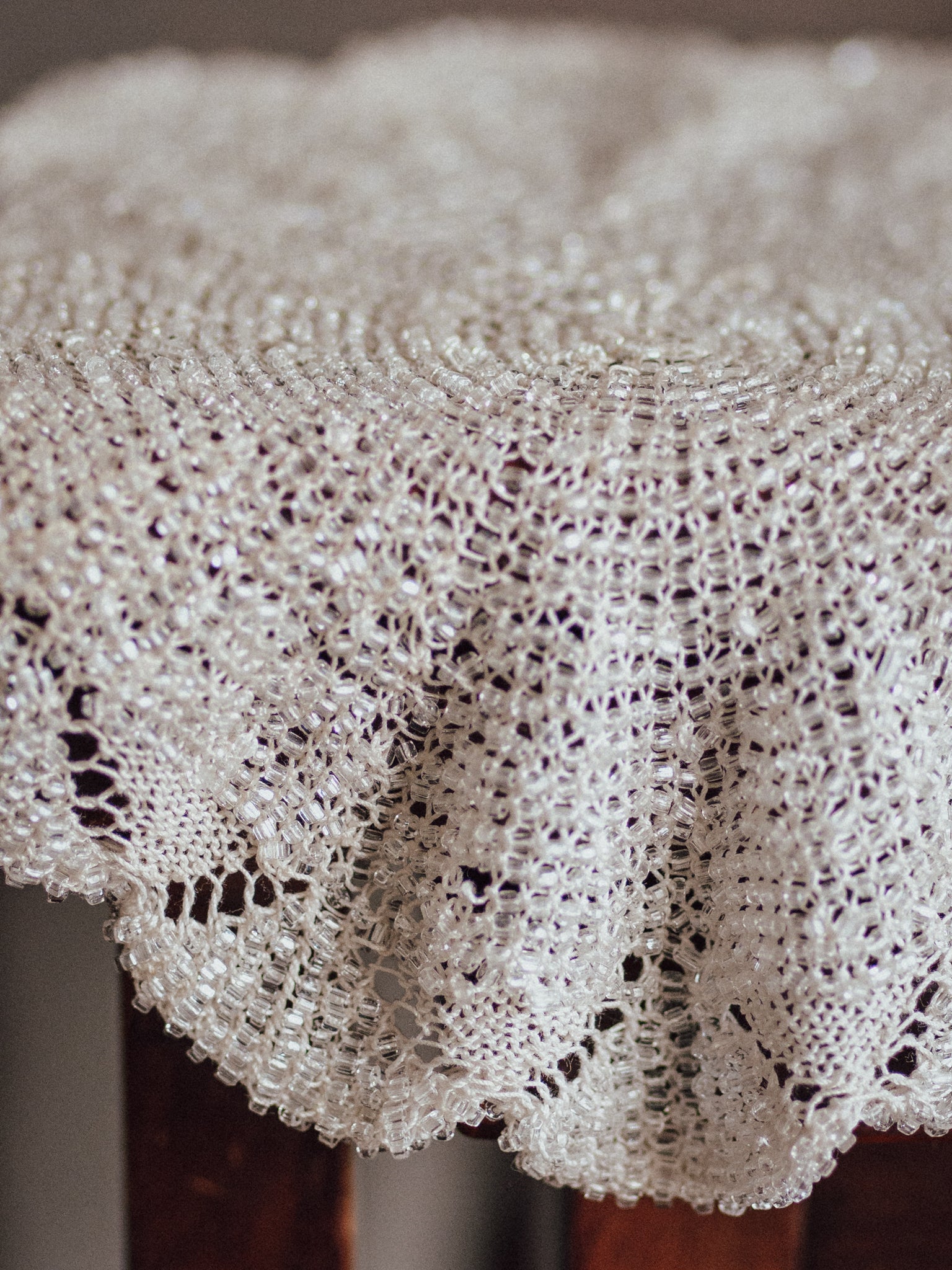 Beaded Bowl Cover