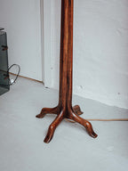 Handmade Standard Lamp with Copper Wire Shade
