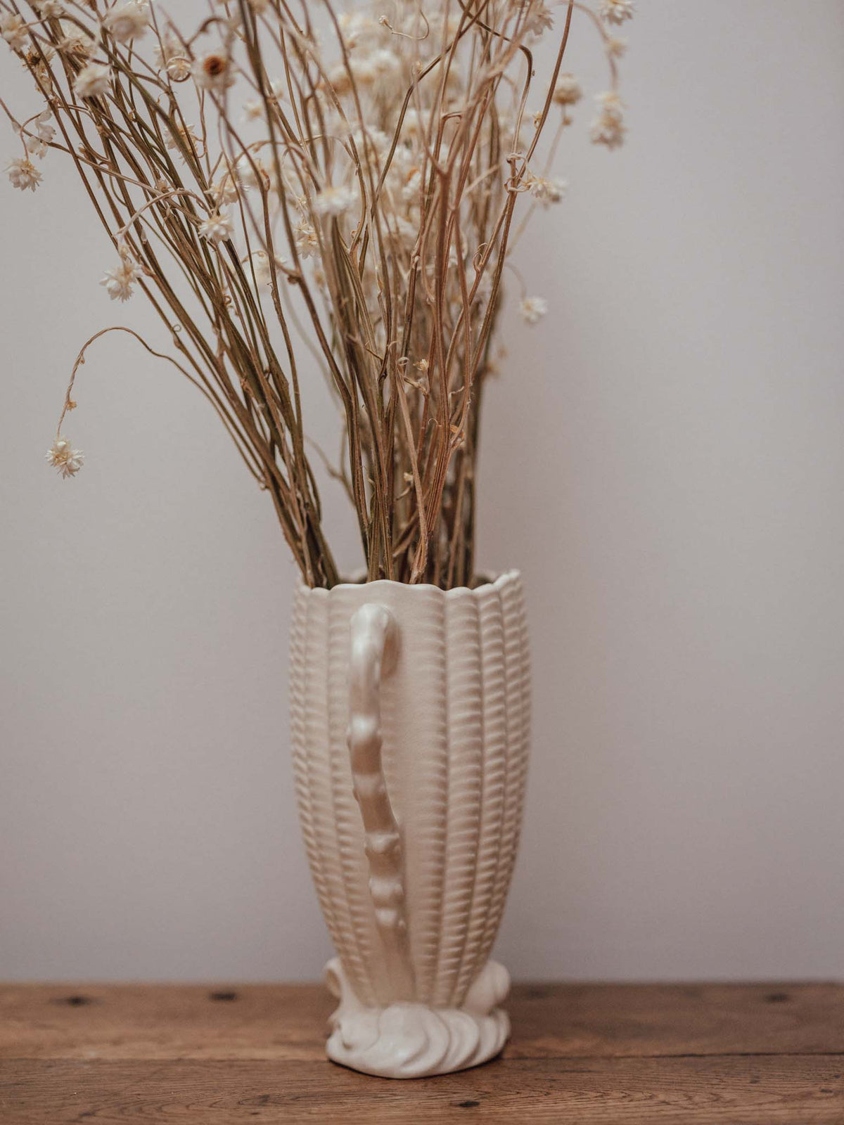 Falcon Ware Cream Shell Jug