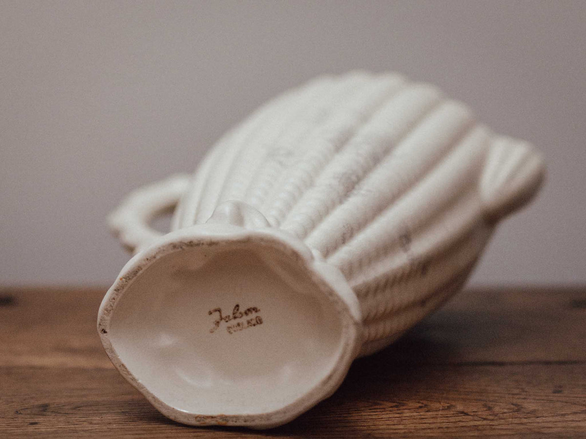 Falcon Ware Cream Shell Jug