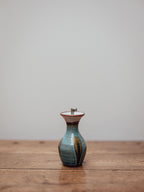 Hand Thrown Studio Pottery Oil Bottle