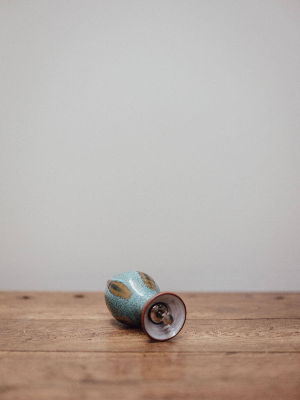 Hand Thrown Studio Pottery Oil Bottle