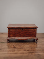 Oak Jewellery Box with Cabriole Legs