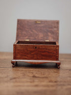 Oak Jewellery Box with Cabriole Legs