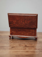 Oak Jewellery Box with Cabriole Legs
