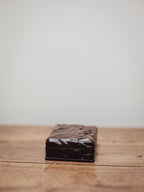 Carved Wooden Lotus Trinket Box