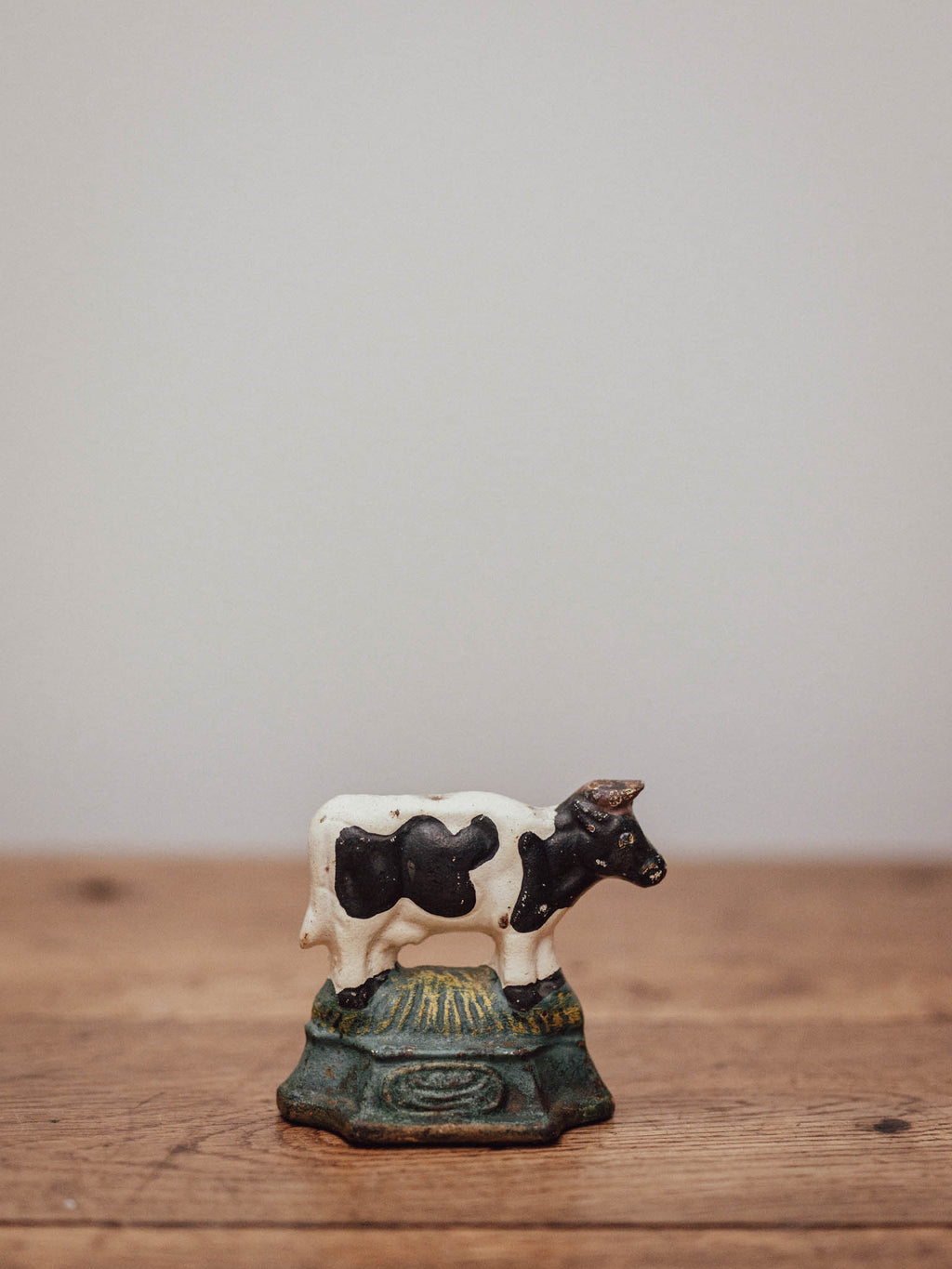 Cast Iron Cow Doorstop