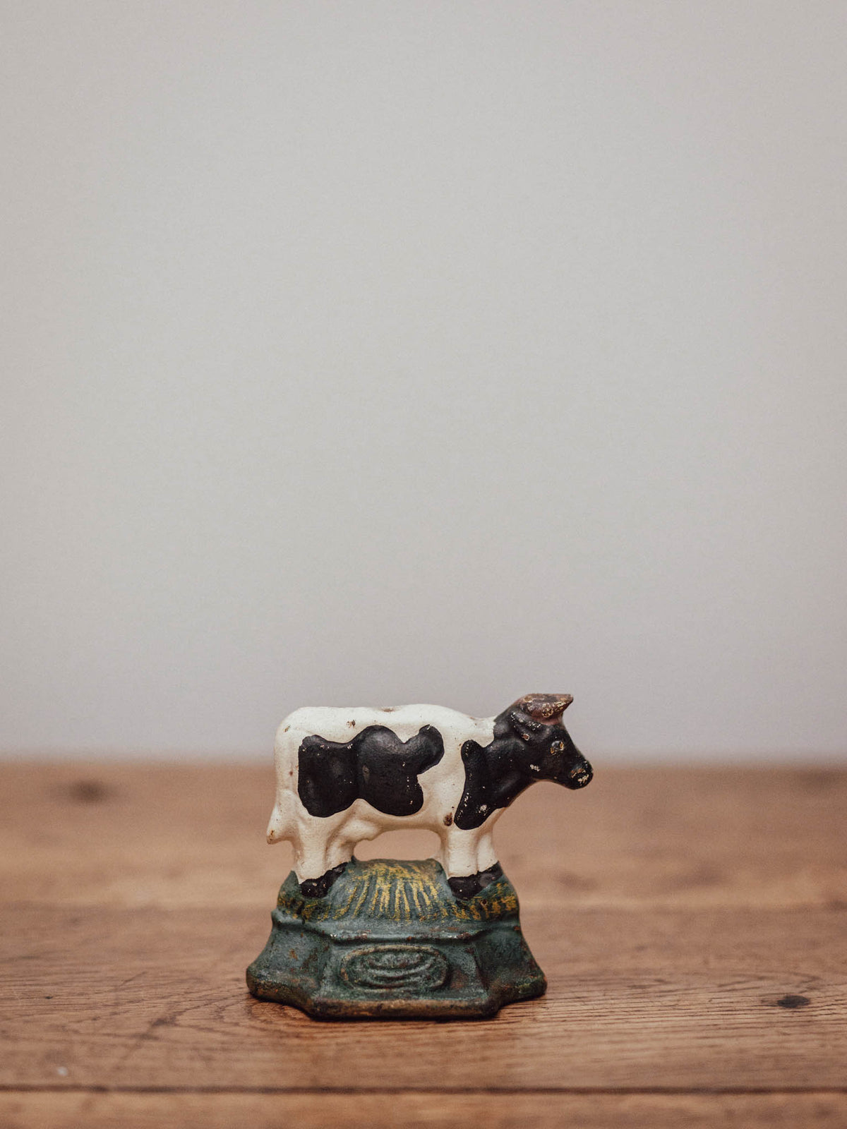 Cast Iron Cow Doorstop