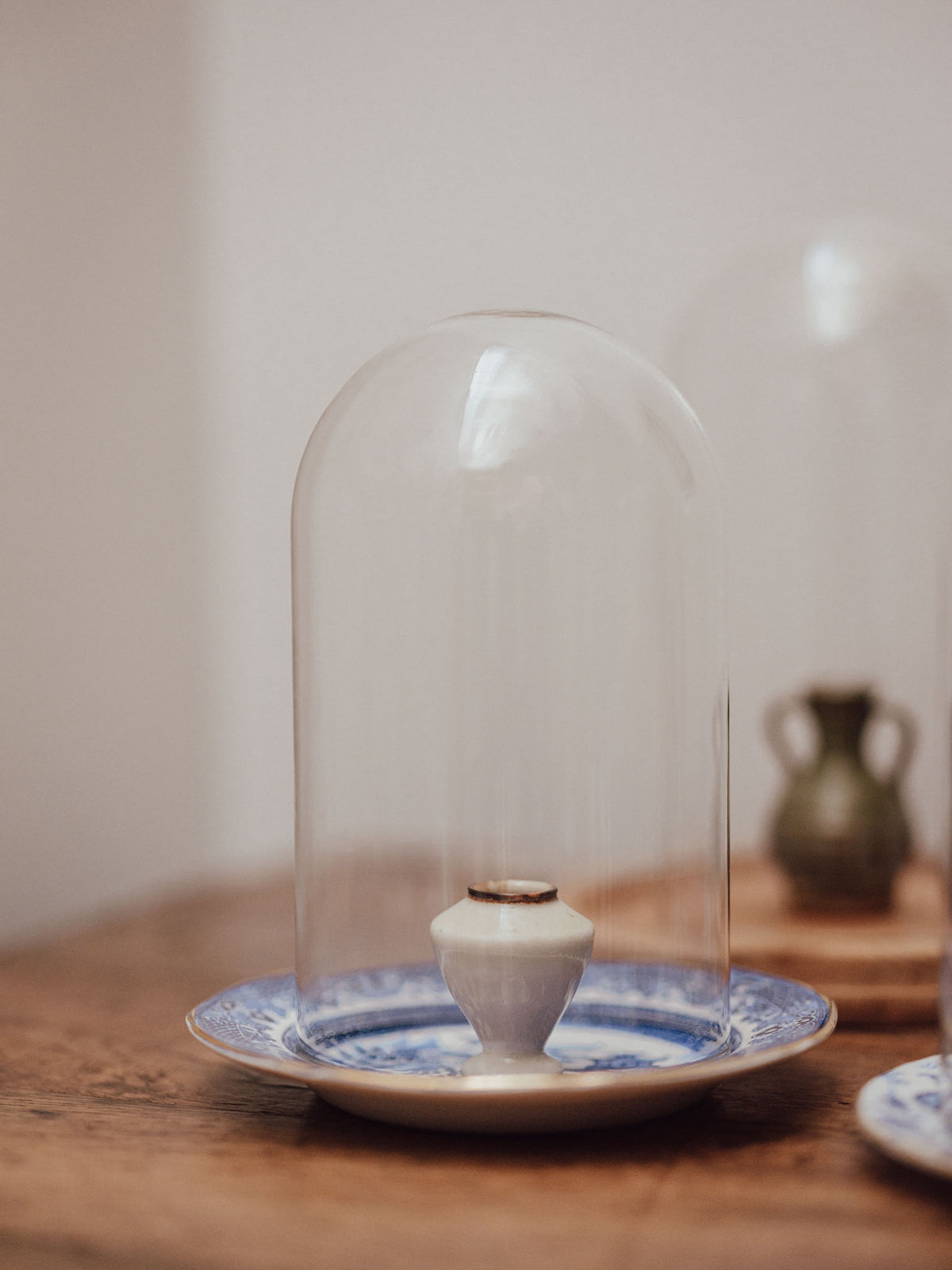 Clear Glass Display Domes - 4 Available