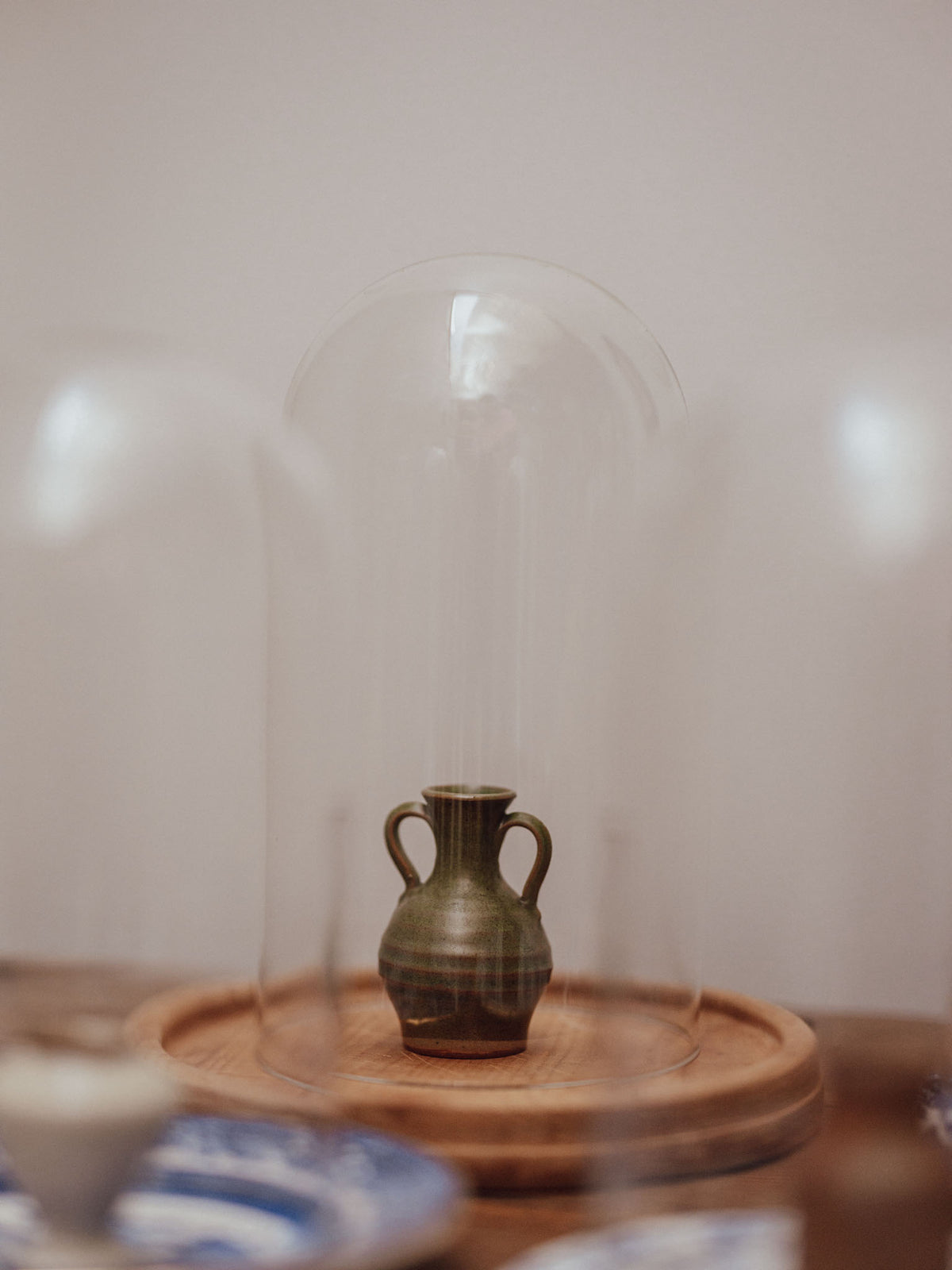 Clear Glass Display Domes - 4 Available