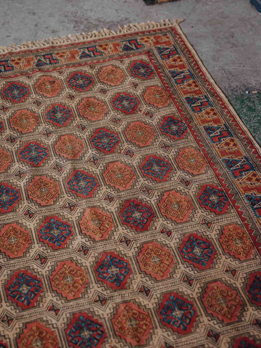Bokhara Style Cotton Floor Rug