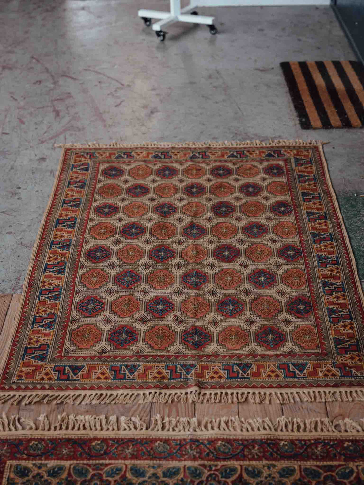 Bokhara Style Cotton Floor Rug