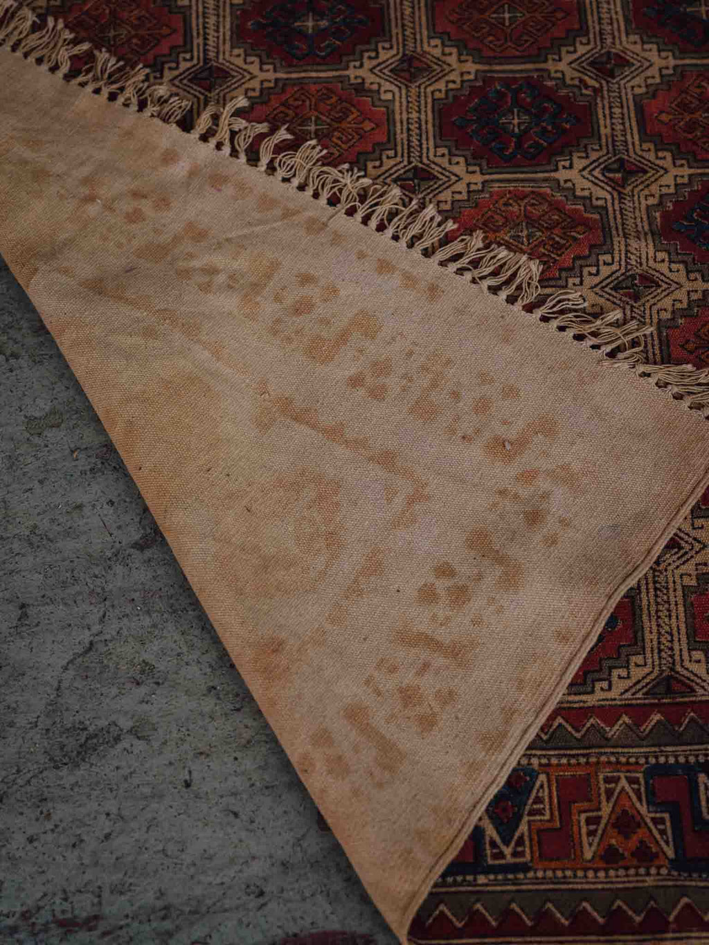 Bokhara Style Cotton Floor Rug