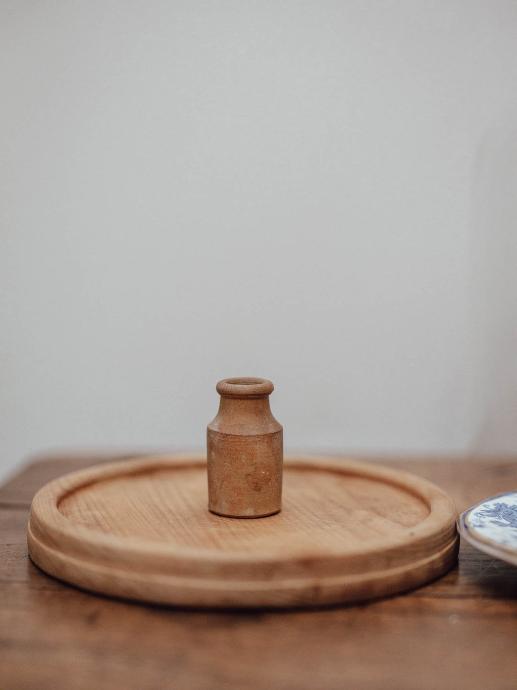 Miniature Antique Stoneware Bottle