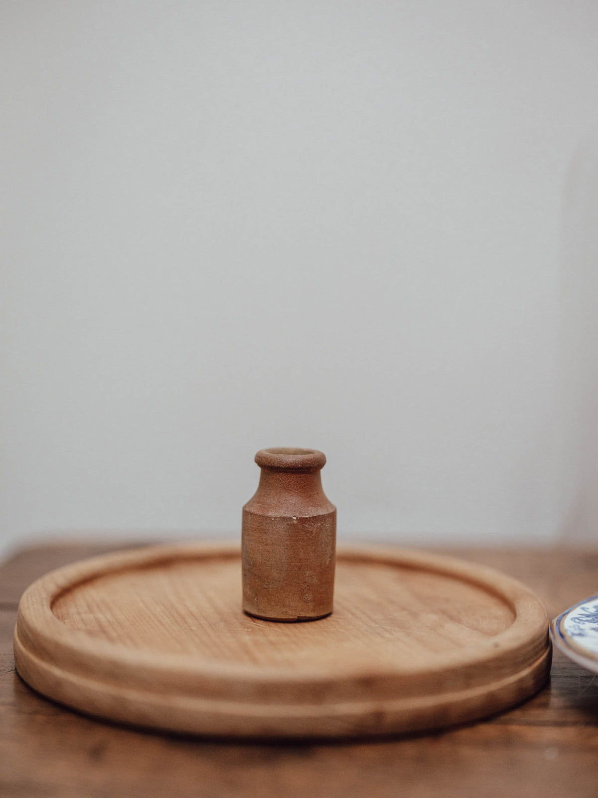 Miniature Antique Stoneware Bottle