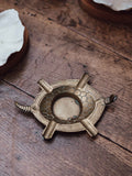 Vintage Brass Turtle Ashtray