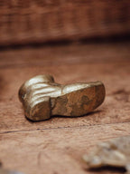 Vintage Brass Boot Paperweight