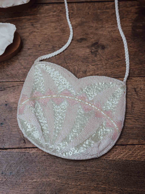 Vintage Beaded Shoulder Bag