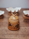 Vintage Ceramic Beehive Honey Pot