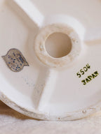 Vintage White Ceramic Footed Vase by Relpo (Japan)