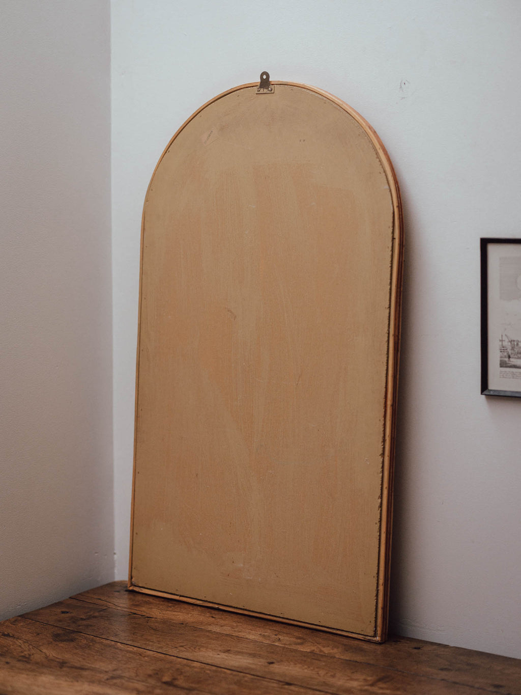 Vintage Arched Cane Mirror