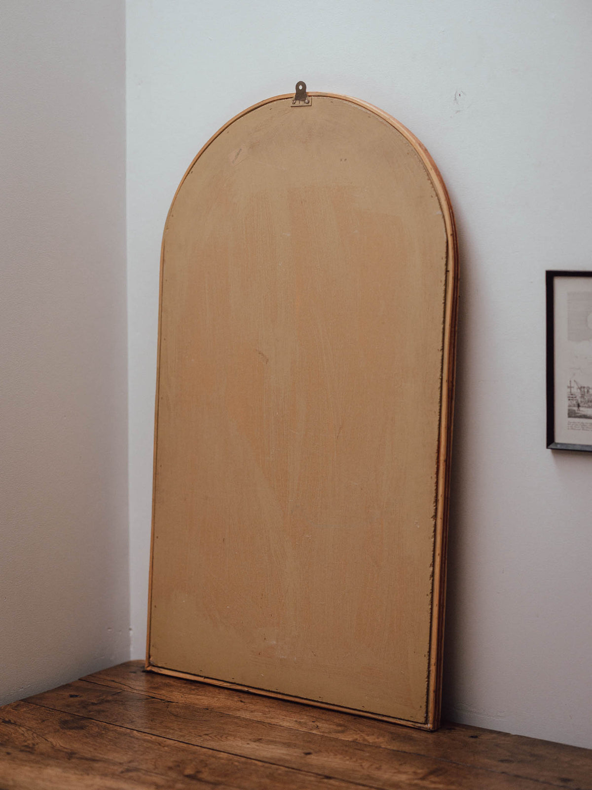 Vintage Arched Cane Mirror