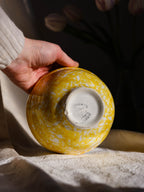 Vintage Chippy Italian Yellow Bowl