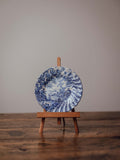 Myott The Hunter Blue and White Plate
