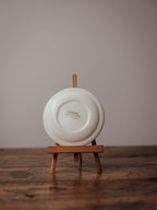 New Zealand Ironstone Blue and White Pagoda Plate