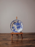 Broadhurst Victoria Blue Rose Plate