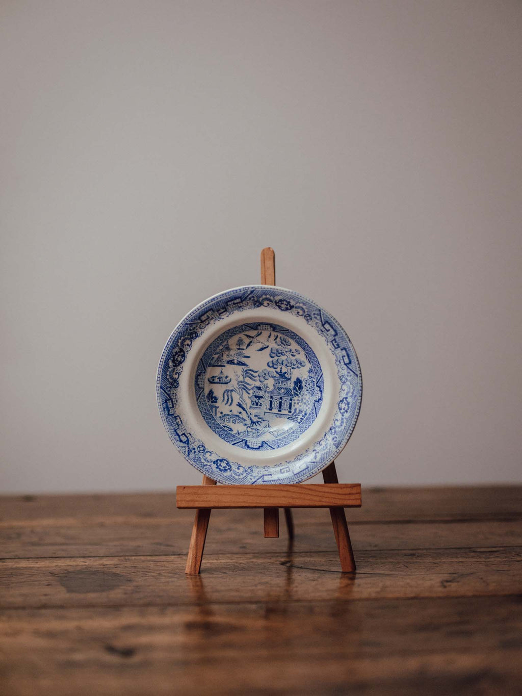 Willow Pattern Plate Small Bowl
