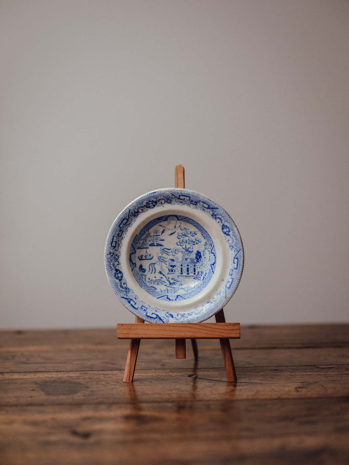Willow Pattern Plate Small Bowl