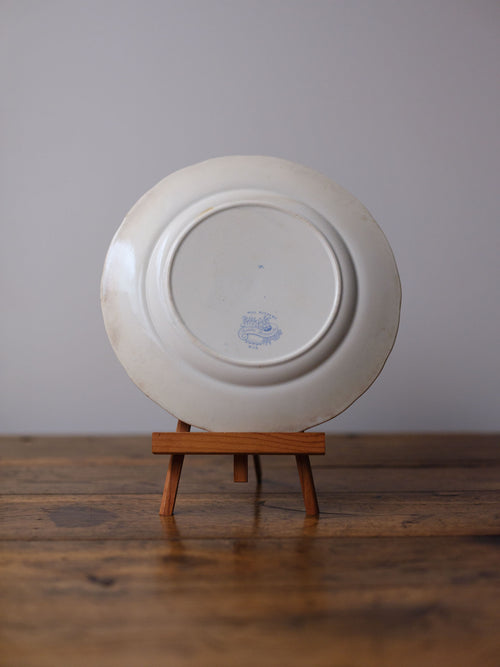Asiatic Pheasants Blue and White Plate - Hill Pottery