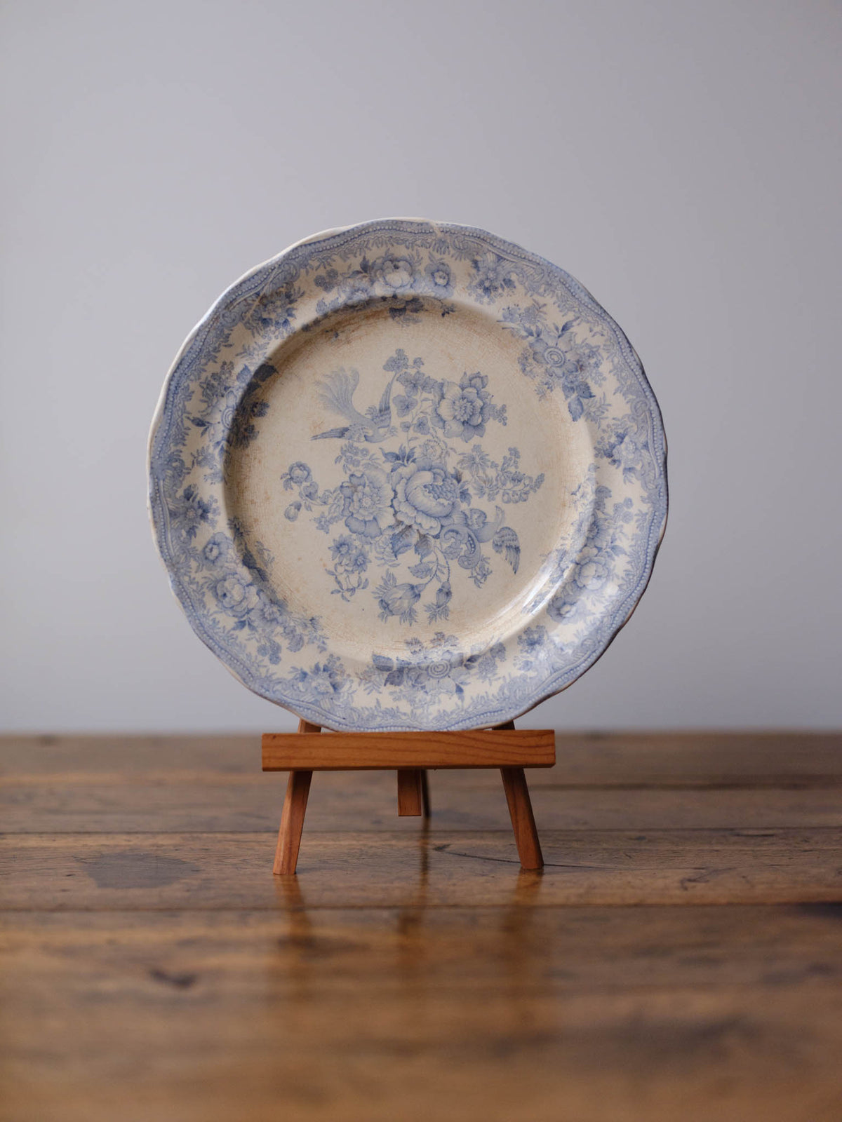 Asiatic Pheasants Blue and White Plate