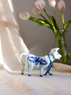 Vintage Delft Blue Cow Creamer