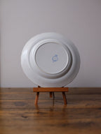 Asiatic Pheasants Pale Blue Transferware Plate