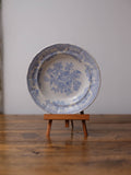 Asiatic Pheasants Pale Blue Transferware Soup Plate