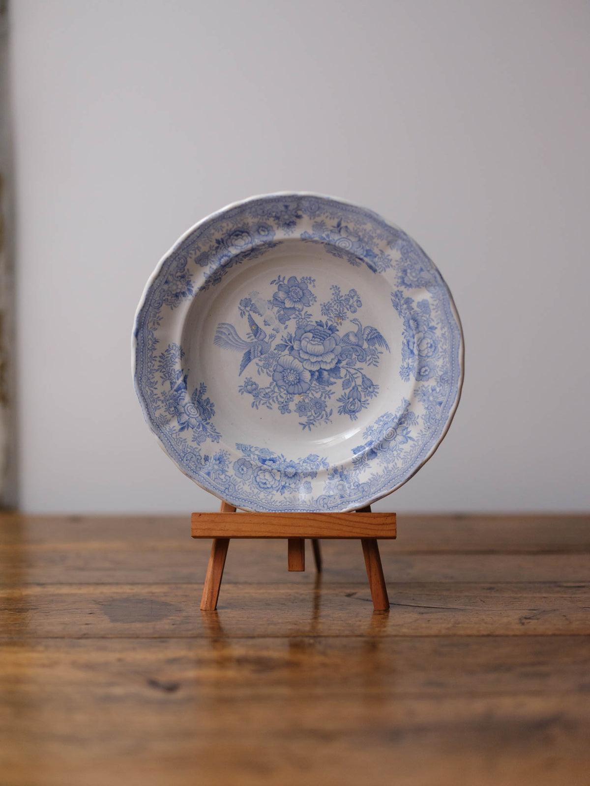 Asiatic Pheasants Blue and White Bowl