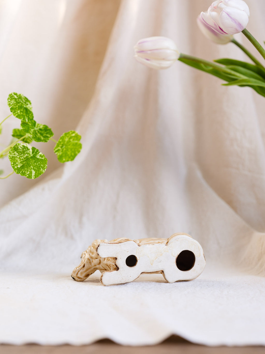 Vintage Ceramic Basset Hound