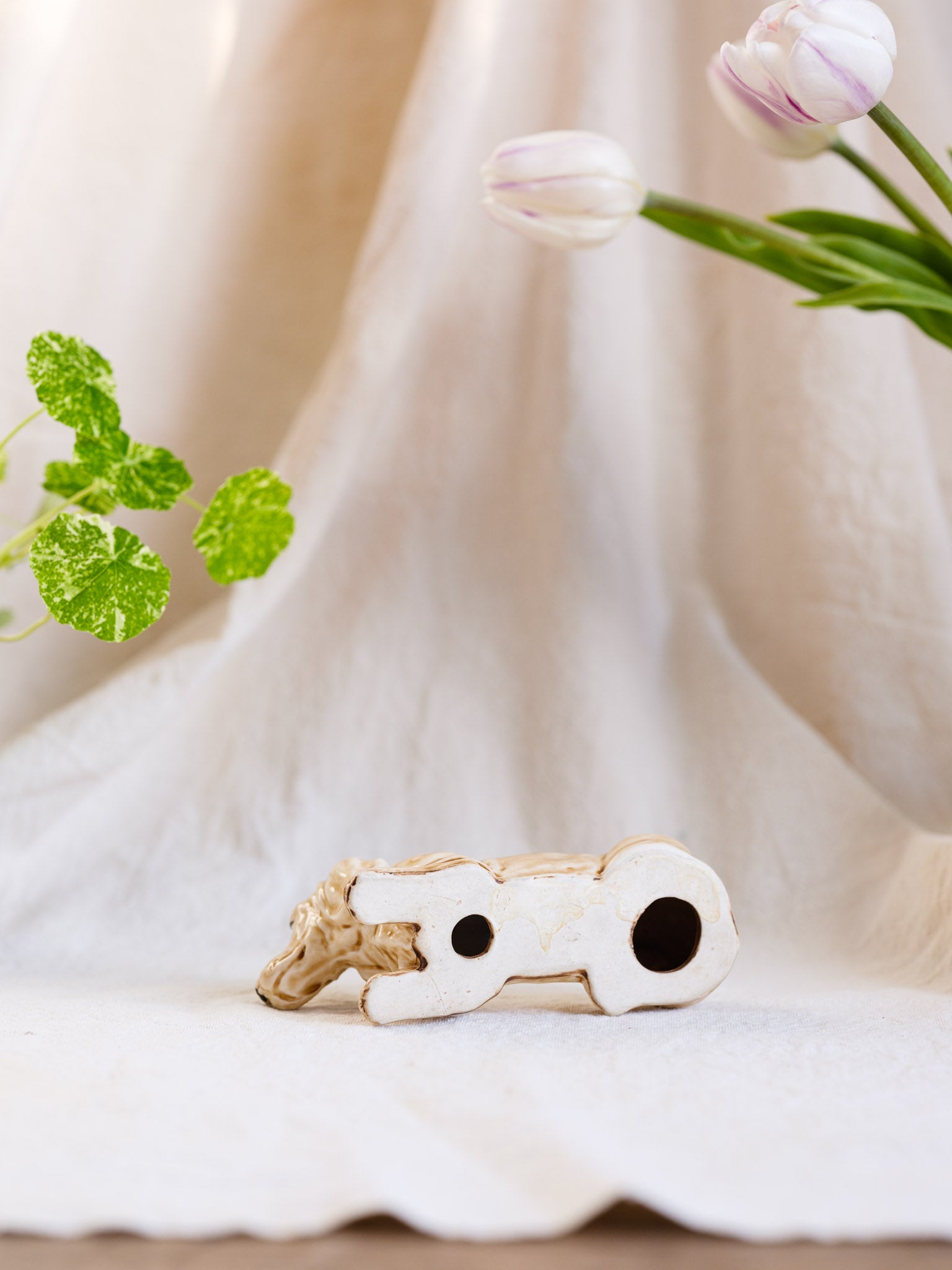 Vintage Ceramic Basset Hound