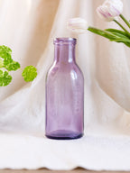 Amethyst Antique Pickle Jar Bottle